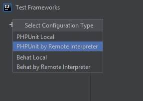 Add config with remote interpreter